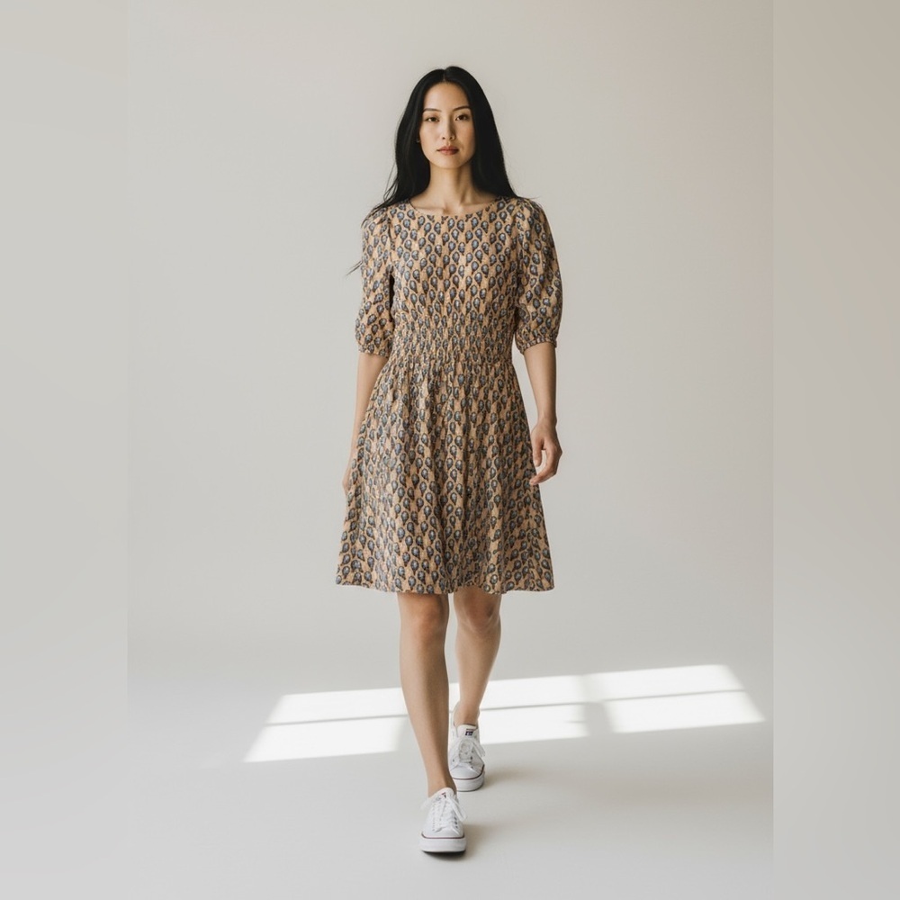 O’Live Hotstuff S Label Summer Office Dress, Lined, Shortsleeved